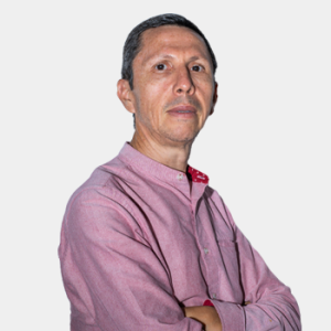 Professor Rodolfo Villamizar Mejía of the School of Electrical, Electronics, and Telecommunications Engineering is presented to the general community.
