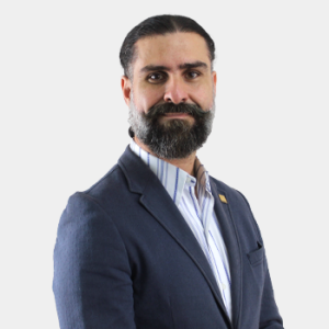 Professor Carlos Muvdi Nova of the School of Chemical Engineering is presented to the general public and the educational community.