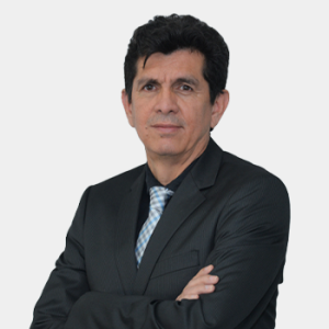 Fotografía frontal del profesor Arlex Chavez Guerrero