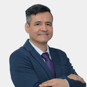 Front photograph of Professor Giovanni Morales Medina