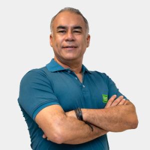 Front photograph of Professor Guillermo Mejia
