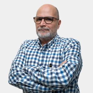 Front photograph of Professor Javier Alejandro Acevedo