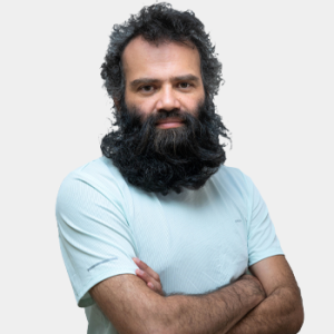 Fotografía frontal del profesor Jhon Fredy Pérez Torres