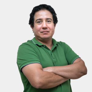 Front photograph of Professor Leonardo Muñoz Rugeles