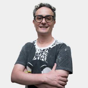 Fotografía frontal del profesor Luis Palacio
