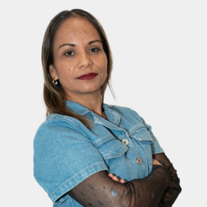 Fotografía frontal de la profesora Luz Mary Quintero