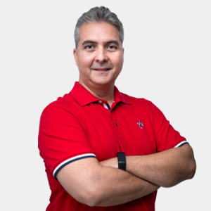 Fotografía frontal del profesor Jose David Perez Ruiz