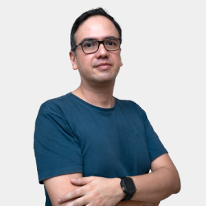 Fotografía frontal del profesor Sergio Andres Marchant